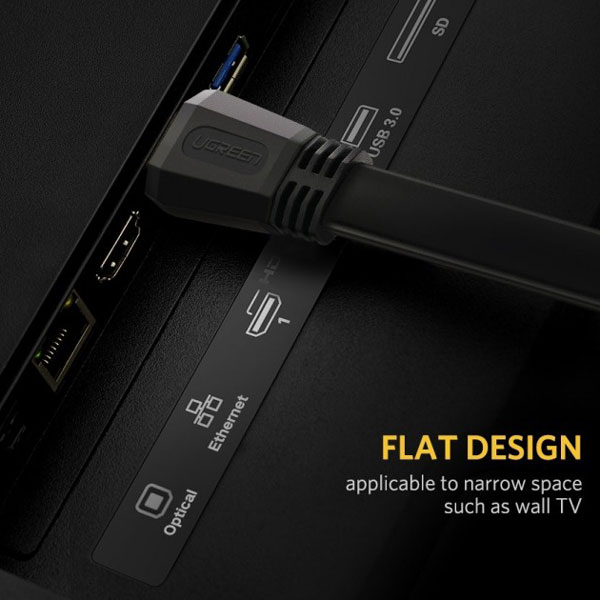 کابل HDMI Flat Cable یوگرین مدل ED015